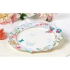 YBK Tech Bone China Dessert Plate/Salad Plate Ceramic Plate for