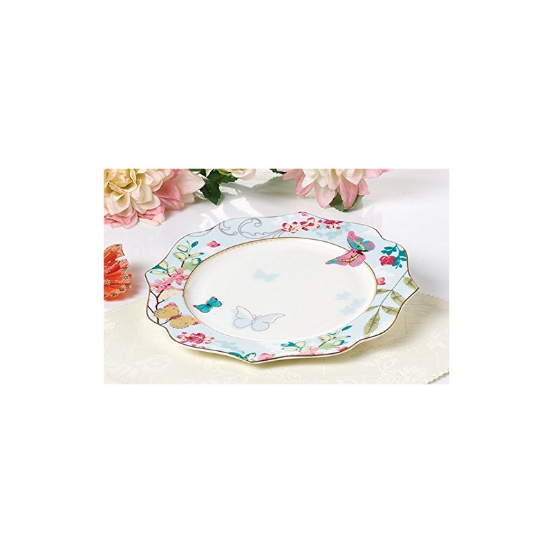 YBK Tech Bone China Dessert Plate/Salad Plate Ceramic Plate for