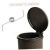iplusmile 10Pcs Adjustable Lid Spring Mechanism for Metal Garbage Cans