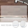 Zerodeko Bathtub Shower Splash Guards Pack of 2 Plastic Bathtub