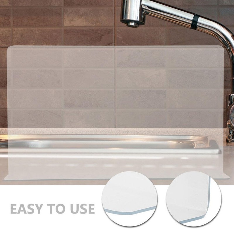 Zerodeko Bathtub Shower Splash Guards Pack of 2 Plastic Bathtub