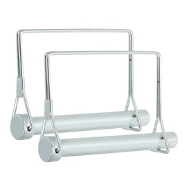 PATIKIL Trailer Coupler Pin 1/2x3-1/8x2.09"(D*L*IW), 2 Pcs Wire Lock Pin Square Shaft Locking Pins Safety PTO Hitch Pin for for Farm Trailer Tractor Truck Boat Towing (12x80x53mm)