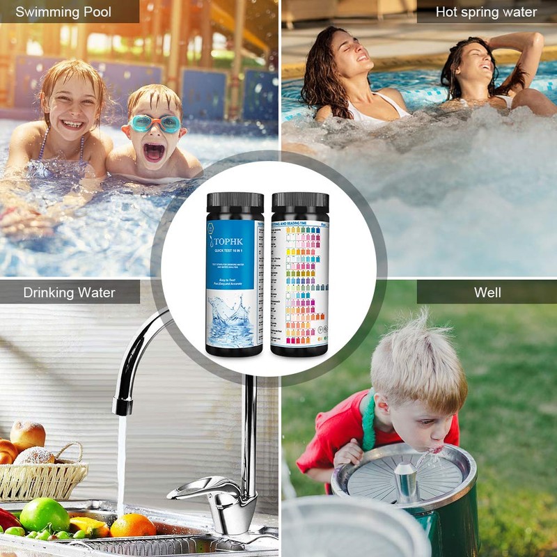 16 IN 1 Water Testing Kits for Drinking Water: 100