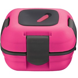 Lunch Box ~ Pinnacle Insulated Leak Proof Lunch Box for Adults and Kids - Thermal Lunch Container with New Heat Release Valve, 16 oz - Pink