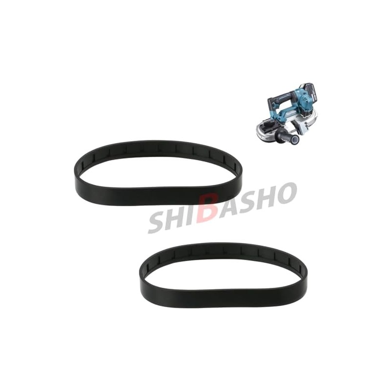 SHIBASHO Rubber Tires for Makita Band Saws, Set of 2,