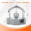 DEEAGLE Trailer Coupler Lock, Heavy Duty Trailer Hitch Lock Fits
