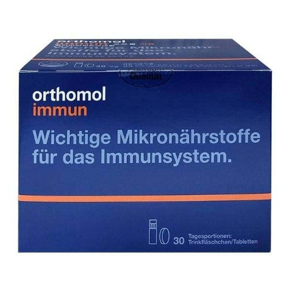 Orthomol Immune Multivitamin Mineral 20ml+919mg 30 pieces SDL, 1 box / 오쏘몰이뮨멀티비타민미네랄20ml+919mg30개입SDL, 1박스