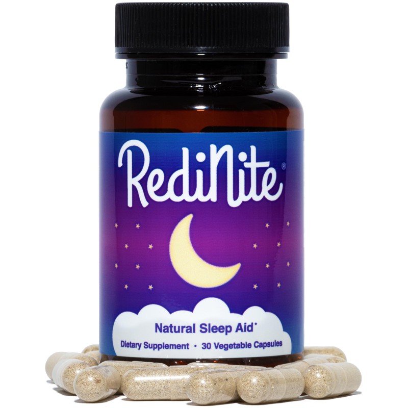 RediNite - Natural Sleep Aid Supplement - Non-GMO, Vegan