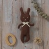 LAWKUL Baby Soft Toys 100% Cotton Bunny Rabbit Knit Toy