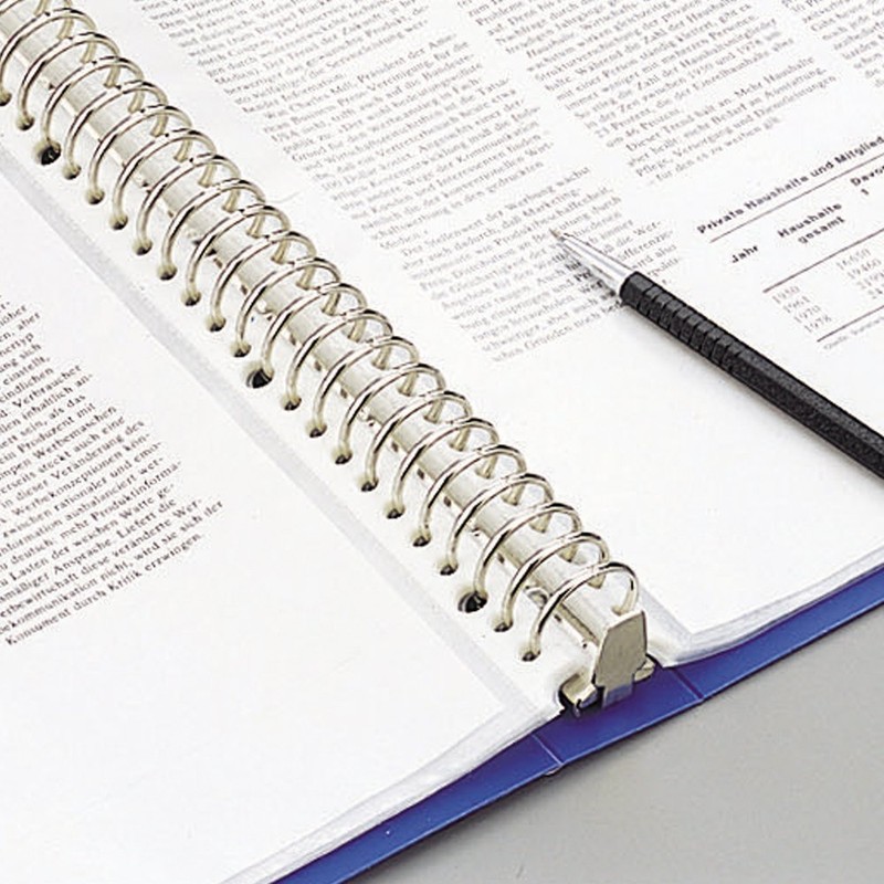 Lihit Lab G3801-8 30 Ring Binder, A4, 15 Protect Sheets,