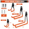 TVKB Garage Hooks Ladder Hooks for Hanging Heavy Duty Garage