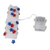 Independence Day Decor LED String Lights Battery Operated 9.8ft 40