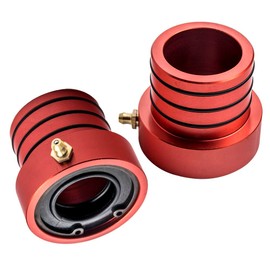 maXpeedingrods Front Inner Outer Axle Tube Seal Kit for Jeep Grand Cherokee Wrangler JK XJ ZJ MJ Dana 30 Dana 44 Front Axles 1987-2018 Red 2 Pcs
