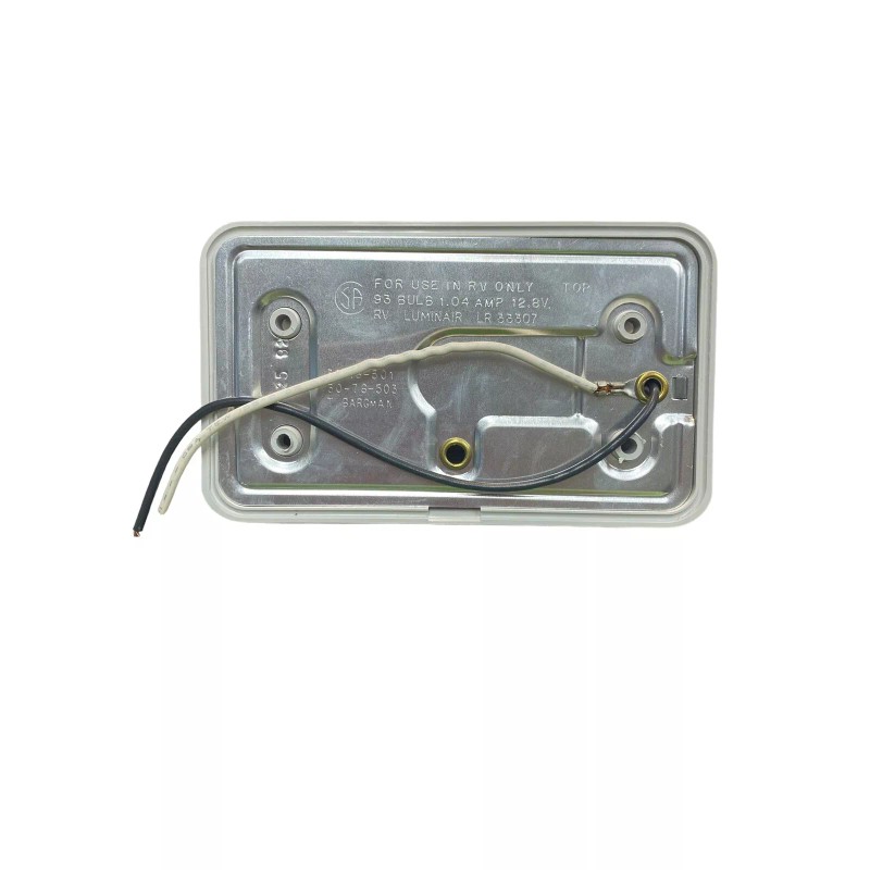 Bargman Vintage Airstream Bargman Porch Light 30-78-501, 30-78-503 light grey