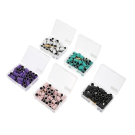 FOMIYES 750pcs Nail Grinding Abrasive Paper Band Sandpaper Nail Grinding Accessories Nail Grinding Tool Nail Sand Rings