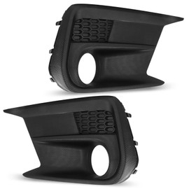 CZCJGD Pair Fog Light Bezels Compatible with Subaru WRX 2018 2019 2020 2021 Replacement Fog Lamp Cover Trim DRL Driver & Passenger Side