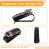 Hihaha Car Sunglasses Clip Universal Sun Visor Eyeglasses Holder Clip