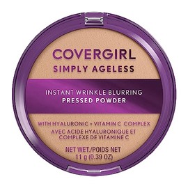 Simply Ageless Instant Wrinkle Blurring Pressed Powder - 210 Classic Ivoire by Covergirl for Women - 0.39 oz Powder