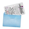 Alotozo 15 Year Wedding Anniversary Card - Engraved Wallet Card