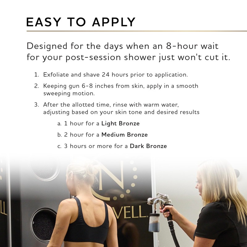 Norvell Premium Spray Tan Solution Dark Rapid 8 Fl. Oz