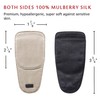 Astropic 2Pcs Silk Eye Patches for Adults Kids Glasses to
