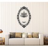 Vinyl Wall Decal Chandelier Mirror Frame Lighting Patterns Art Stickers
