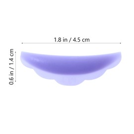 Healvian 20Pairs Eyelash Perming Pads for All Eye Shapes Comfortable Reusable Gaskets for Lifting and Perming Natural Lashes Easy to Clean Makeup Tool