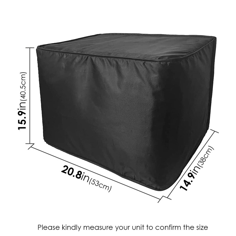 Window Air Conditioner Insulation Cover for Outdoor with Adjustable Strap,