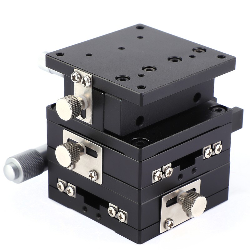 SEMXYZ-60 XYZ Micrometer Trimming Platform Linear Stage Bearing Tuning Sliding
