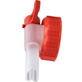 ISOLATECH Sabeu Fluxx 1 Piece AH 13/45 HF Outlet Tap for 2L and 3L Canisters with DIN 45 Thread Outside 41.0 mm Food-Safe Transfer without Glucking