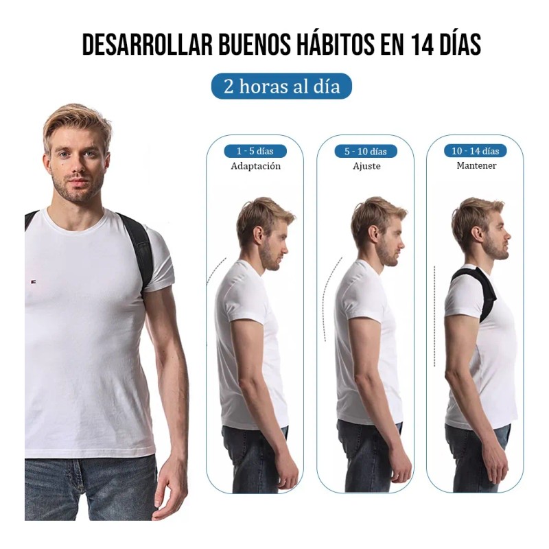 Adjustable Back Shoulder Posture Corrector Belt Clavicle