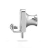 QWORK Pack of 2 Glass Cabinet Lock for Glass Doors,