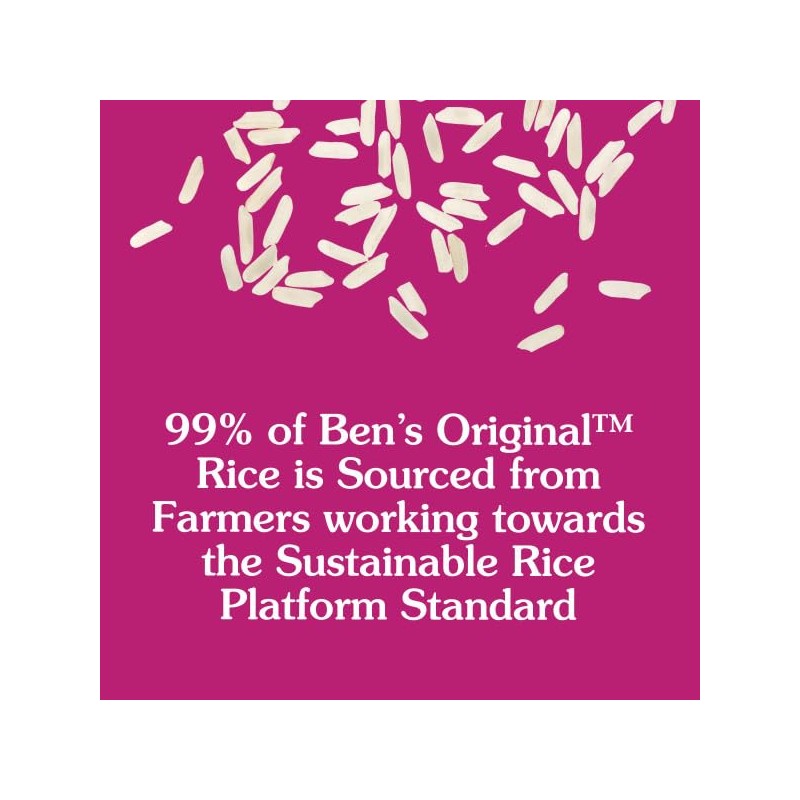 BEN'S ORIGINAL READY RICE Cilantro Lime Flavored Family Size Rice,