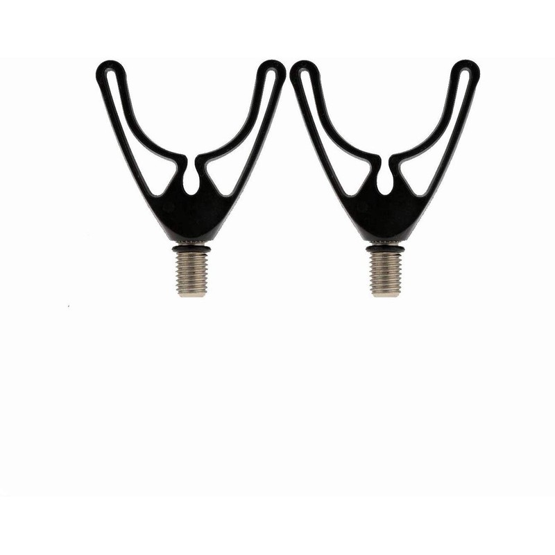 2pcs Plastic V Rod Rests/Front Rests/Butt Rests/Back Rests to hold