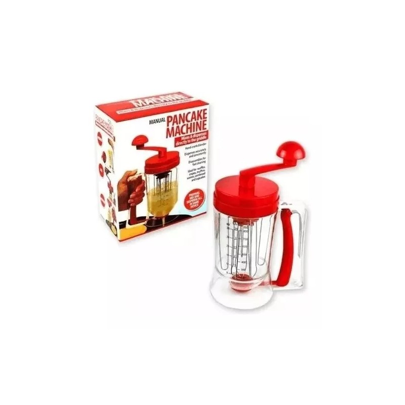 ML Maquina Mezclador Dispensador Manual Para Hot Cakes Pancakes