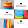 jojofuny 1set Fishing Snell Leader Rigs Spool Storage Accessories Eva