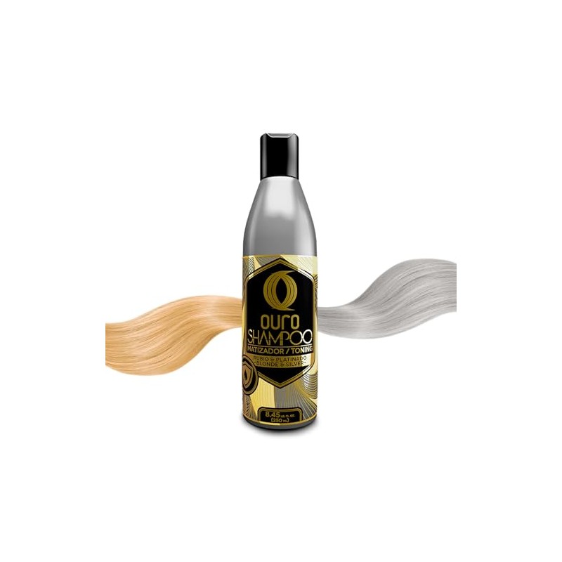 Ouro SHAMPOO Matizador PLATA 250ml.