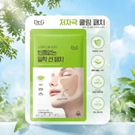 Dr. J 눈 밑부터 볼 끝까지 빈틈없는 밀착 닥터지 그린마일드 업 와이드 선패치 4회분 x 4 Dr. G Green Mild Up Wide Sun Patch 4 Sheets x 4