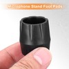 sourcing map 6Pcs Microphone Stand Foot Pads Holder Foot Protector