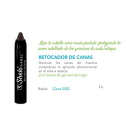 Retocador de canas, disimulador de canas con ingredientes naturales tonos a elegir (Rubio)