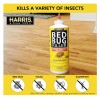 Harris HDE-8 Bed Bug Powder Diatomaceous Earth, 8oz, Yellow Pack