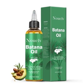 Batana Hair care oil for Smoothing Frizzand Split Ends, Natural Raw Batana Oil Organic Hair Oil From Honduras, Promotes Hair Thickness and improve Damaged Hair:_1 count