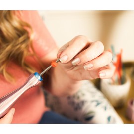 Paper Bead Roller Tool Quilling Set of Three 3/16 inches, 5/32 inches, 5/64 inches Slotted Metal Winding Pin for Paper Jewelry