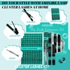 Lash Extension Kit,DIY Individual Lashes Clusters Kit 168Pcs,Lash Bond And