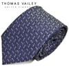 Thomas Bailey Silk Tie - Isaac Navy 7.5cm