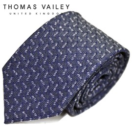 Thomas Bailey Silk Tie - Isaac Navy 7.5cm
