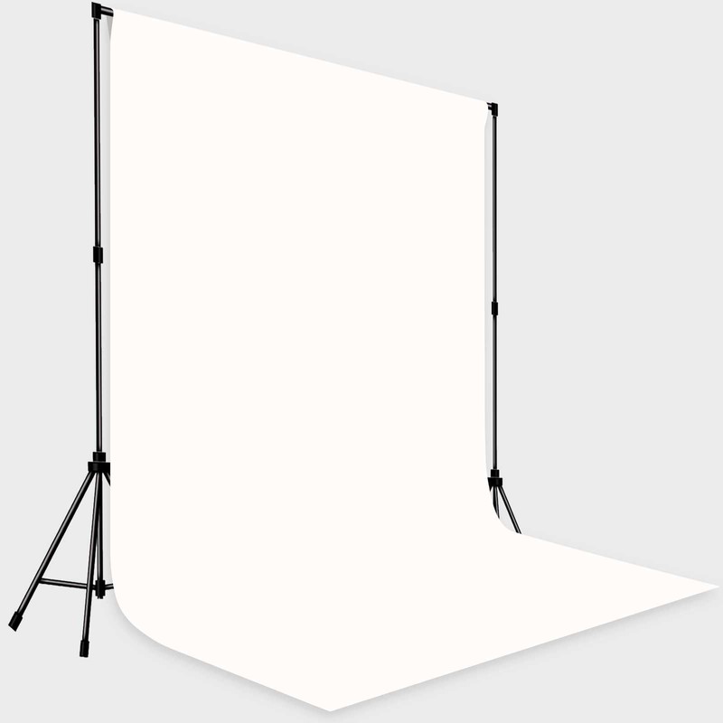 Photo Backdrop White Screen Background Fabric Professional Photography Solution 10x10ft