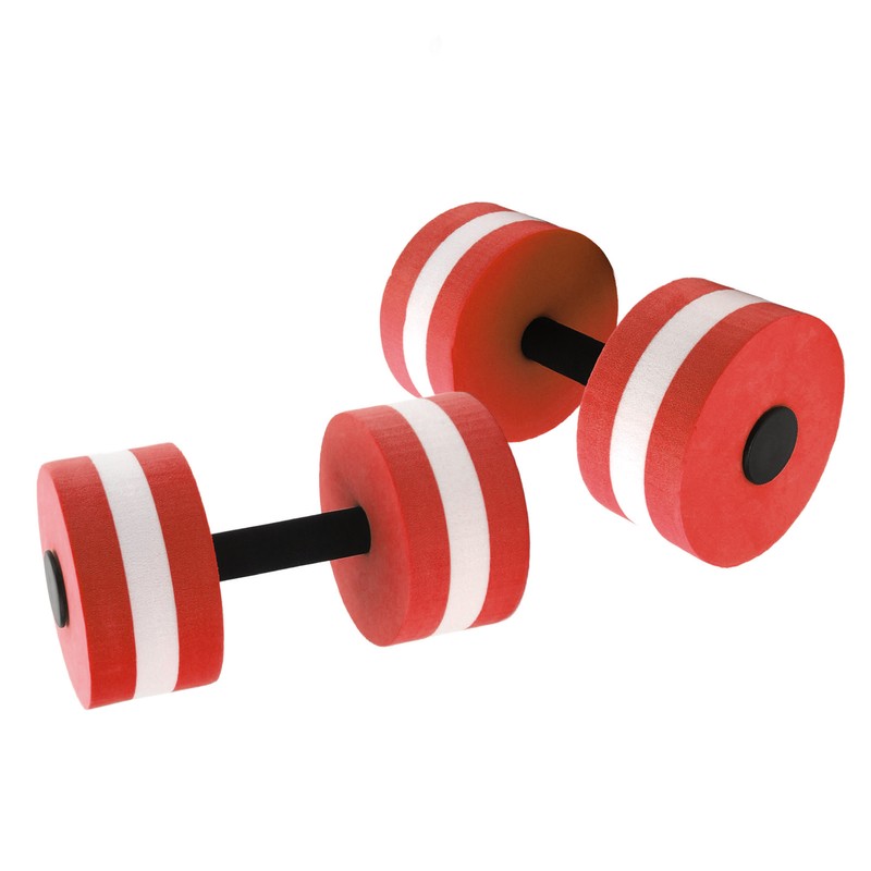 2 PCS EVA Water Floating Dumbbell Yoga Exercise Water Foam