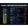 Rechargeable EDC Flat Flashlight, Compact Pocket Flash Light Combines 1200