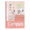 Sunstar Stationery S2691655 Snoopy Notebook, Campus Note Dot, Snoopy